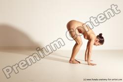 Modern Aerobic reference poses of Estera